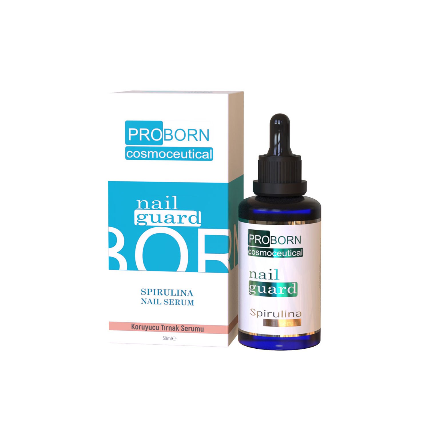 Proborn Cosmoceutical Nail Guard Spirulina Koruyucu Tırnak Serumu 50ml