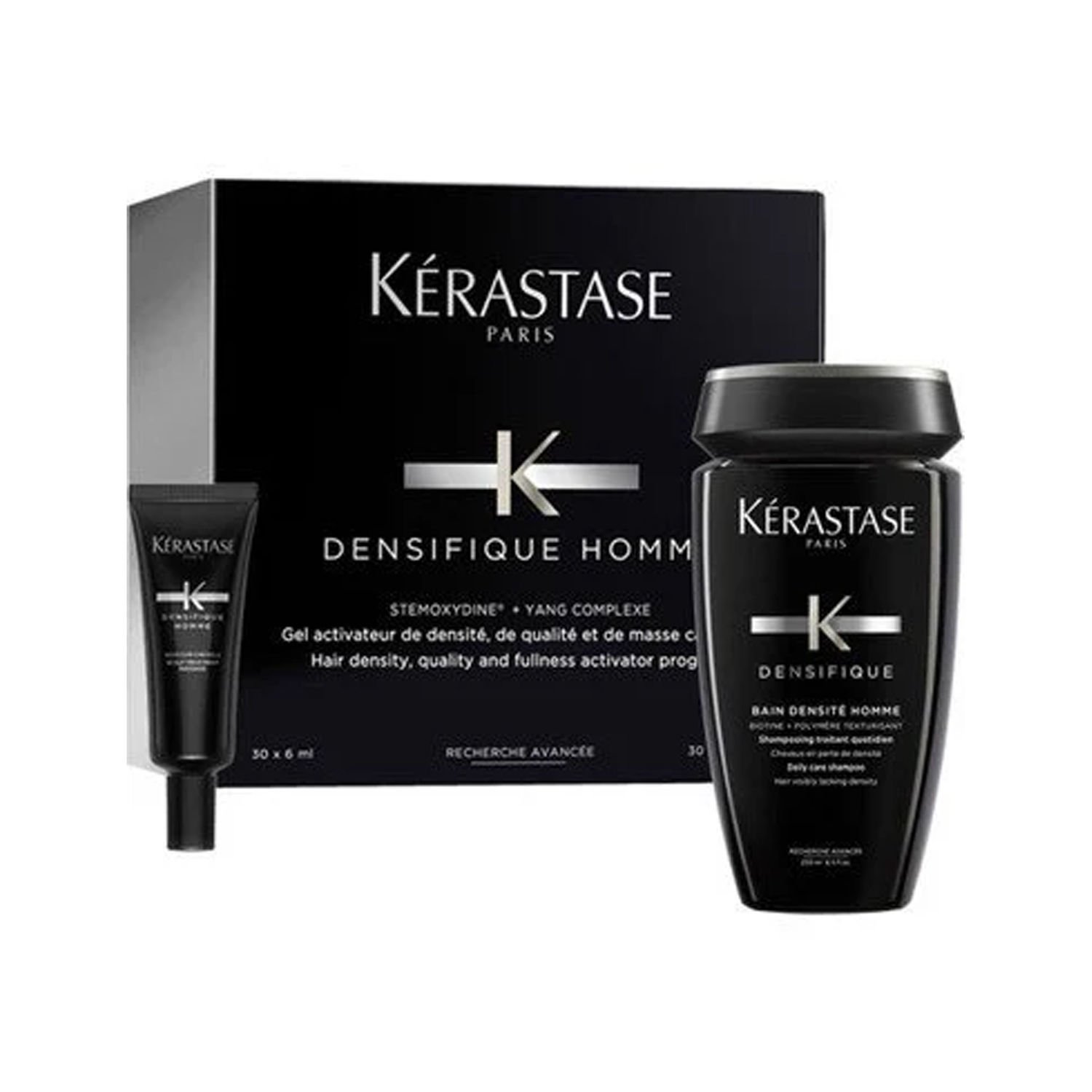 Kerastase Densifique Homme Erkeklere Özel Saç Yoğunluğunu Arttıran Bakım Programı 30*6 ml