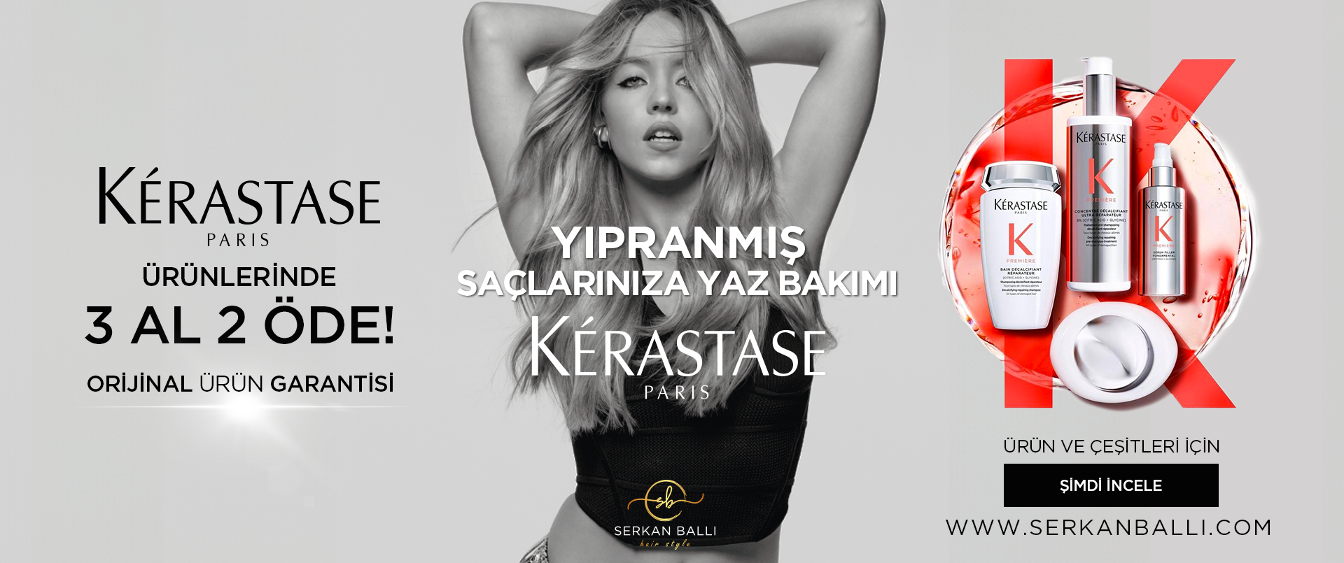 Kerastase Ürünlerinde 3 al 2 Öde Kampanya